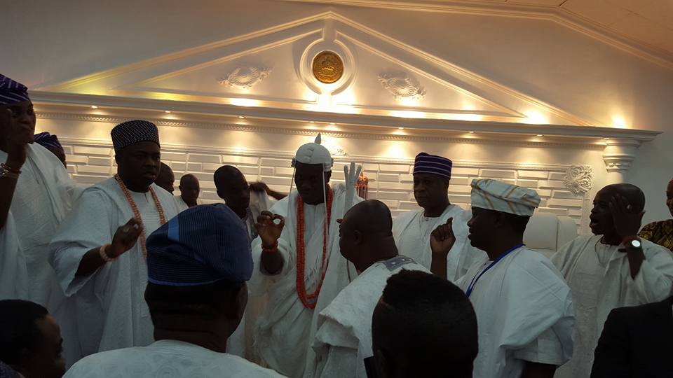 Palace ceremony