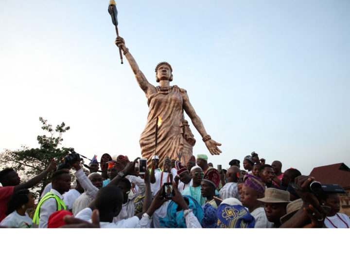 The Unveiling of the Moremi Ajasoro Statue