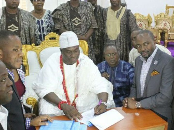 His Imperial Majesty, Ooni Ogunwusi Signs MoU With American Company To Build $1.4bn Technology Hub In Ile-Ife