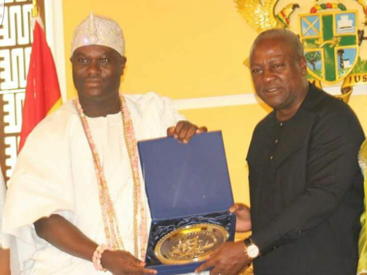 Ooni Ogunwusi Makes Official Visit To Ghana Hosted By President  John Mahama