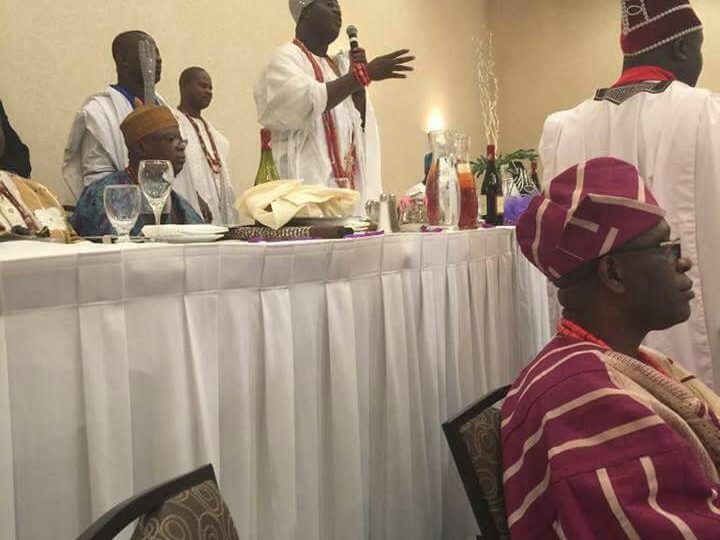 Ooni charges Yoruba’s in California to love one another, says the tribe is the oldest in the world 