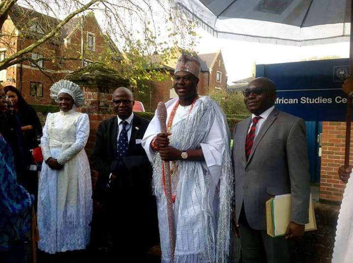 His Imperial Majesty, Ooni of Ife Adeyeye Enitan Ogunwusi,  signs Education scholarship with Oxford University, also honoured in Birmingham. 