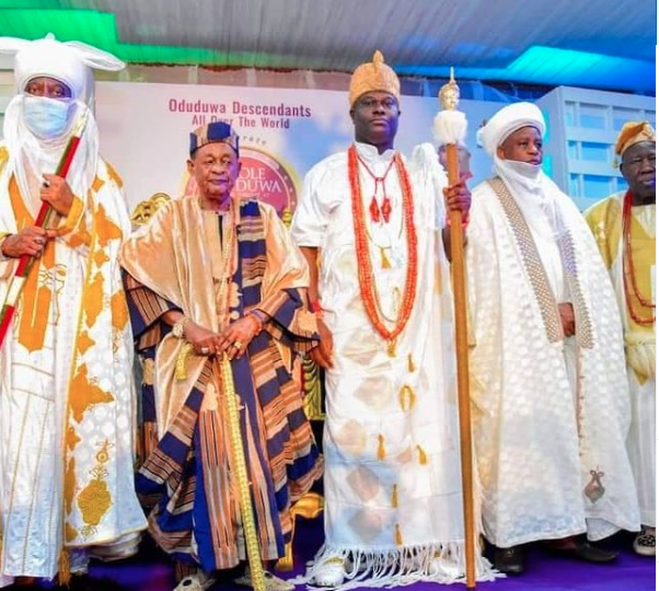 5th anniversary: Obasanjo, Sultan of Sokoto, Emir of Kano, Alaafin, Oore of Otun, Olubadan, other Monarchs gather to celebrate Ooni